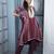 Maroon embroidered silk stitched a line trouser kurta dupatta readymade suits