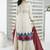 Beige embroidered silk stitched straight cut trouser kurta dupatta readymade suits