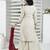 Beige embroidered silk stitched straight cut trouser kurta dupatta readymade suits