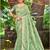 Sangam prints sea green havy assam silk saree with meena woven work traditional saree