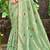 Sangam prints sea green havy assam silk saree with meena woven work traditional saree