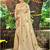 Sangam prints chiku havy assam silk saree with meena woven work traditional saree