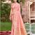 Sangam prints peach havy assam silk saree with meena woven work traditional saree