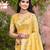 Sangam prints yellow havy assam silk saree with meena woven work traditional saree