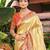 Sangam prints multi color kanjivaram silk woven work traditional saree