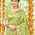Sangam prints green havy assam silk saree with meena woven work traditional saree