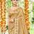 Sangam prints chiku havy assam silk saree with meena woven work traditional saree