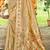 Sangam prints chiku havy assam silk saree with meena woven work traditional saree