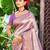 Sangam prints lavender   kanjivaram silk woven work traditional saree
