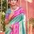 Sangam prints sea green kanjivaram silk woven work traditional saree