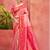 Sangam prints pink kanjivaram silk woven work traditional saree