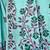 Sangam prints turquoise linen woven work traditional saree