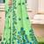Sangam prints light green linen woven work traditional saree