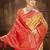 Sangam prints multi color dharmavaram woven work traditional saree