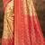 Sangam prints multi color dharmavaram woven work traditional saree