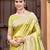 Sangam prints light green kanjivaram silk woven work traditional saree