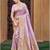 Sangam prints lavender kanjivaram silk woven work traditional saree