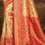 Sangam prints multi color dharmavaram woven work traditional saree