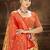 Sangam prints multi color dharmavaram woven work traditional saree