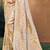 Sangam prints beige kanjivaram silk woven work traditional saree