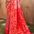 Sangam prints red kanjivaram silk woven work traditional saree