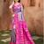 Sangam prints purple kanjivaram silk woven work traditional saree