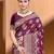 Sangam prints magenta   silk woven work traditional saree