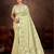 Sangam prints olive green munga kota woven work traditional saree