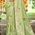 Sangam prints lite green havy assam silk saree with meena woven work traditional saree