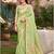 Sangam prints lite green havy assam silk saree with meena woven work traditional saree