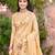 Sangam prints crem havy assam silk saree with meena woven work traditional saree