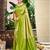 Sangam prints green and gold kanjivaram silk woven work traditional saree