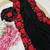 Soft vichitra blooming with  embroidery &siroski work saree with unstitched blouse