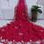 Ranipink fendy satin with beads work saree with unstitched blouse