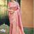 Sangam prints pastel pink kanjivaram silk woven work traditional saree