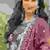 pv-silk chanderi embroidered kurta set with stitched top, bottom & dupatta