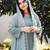 georgette embroidered kurta set with georgette dupatta   stylish & elegant ethnic wear
