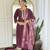 viscose rayon embroidered kurta set with matching viscose rayon dupatta