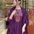 pv-silk chanderi embroidered kurta set with stitched top, bottom & dupatta