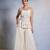 White embroidered organza co ord set
