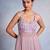 Purple embroidered georgette sharara