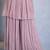 Purple embroidered georgette sharara