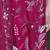 Maroon embroidered georgette sharara set