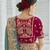 Rama color cords and diamond georgette saree with designer blouse fabric