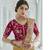 Yellow color cords and diamond georgette saree with designer blouse fabric