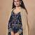 Navy blue faux georgette heavy thread embroidery, zari with sequins work salwar kameez
