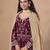 Burgundy faux georgette heavy thread embroidery, zari with sequins work salwar kameez
