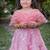Pink embroidered net lehenga