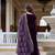 Regal wine georgette anarkali gown