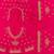 Rani Pink Raw Silk Bridal Lehenga with unstitched blouse
